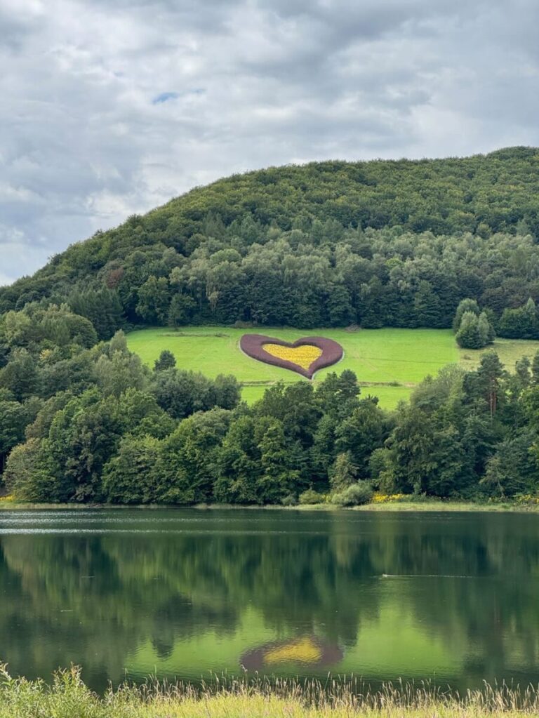 Serce w Bieszczadach